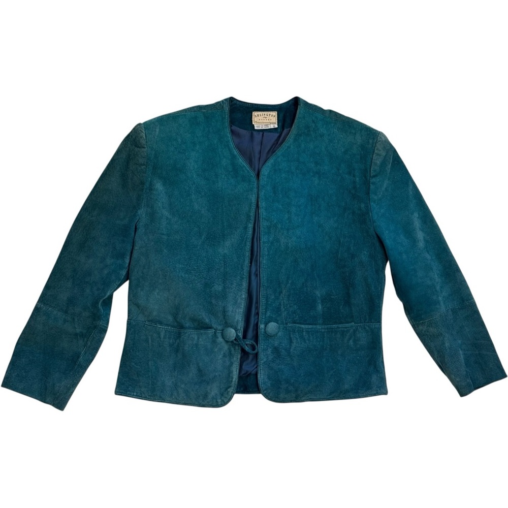 Vintage 90s Suede Leather Jacket